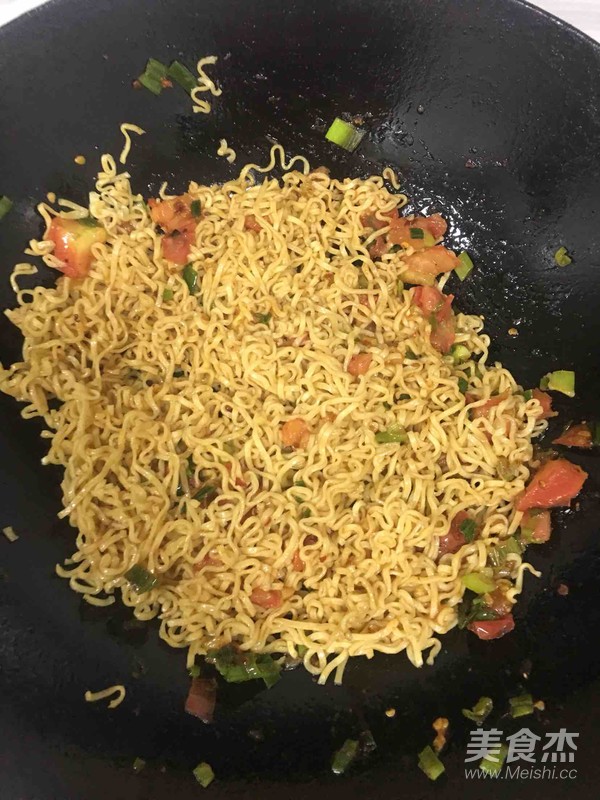 Fried Instant Noodles recipe