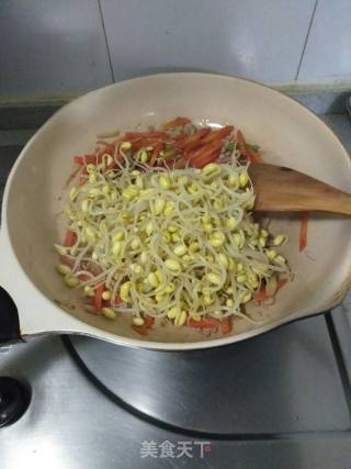 Minced Meat Bean Sprouts recipe
