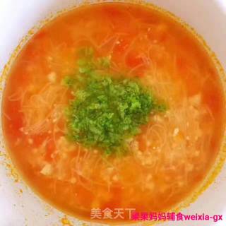 [guoguo Mother Food Supplement Sharing] Tomato Chicken Noodle Recommended Age: 9 Months+ recipe