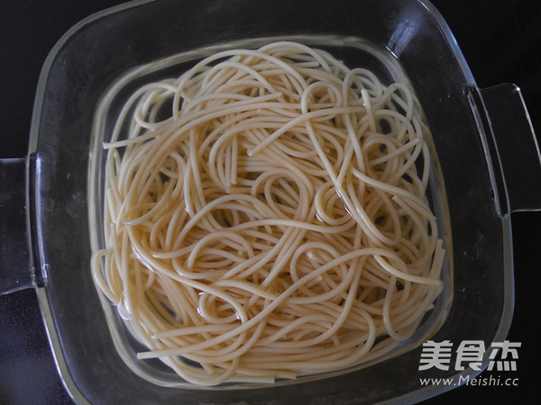 Noodles with Pork Soy Sauce recipe