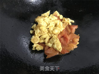 Scrambled Eggs with Tomatoes recipe