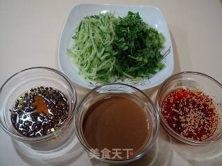 Hot Sesame Sauce Noodles recipe