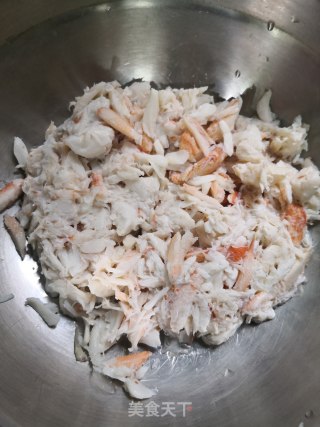 Fried Osmanthus Crab recipe