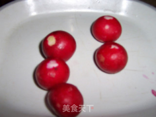 Refreshing Appetizing Sweet and Sour Cherry Radish recipe