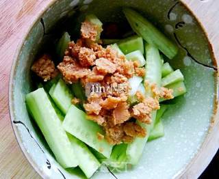 Salted Egg Yolk Salad with Cucumber! recipe