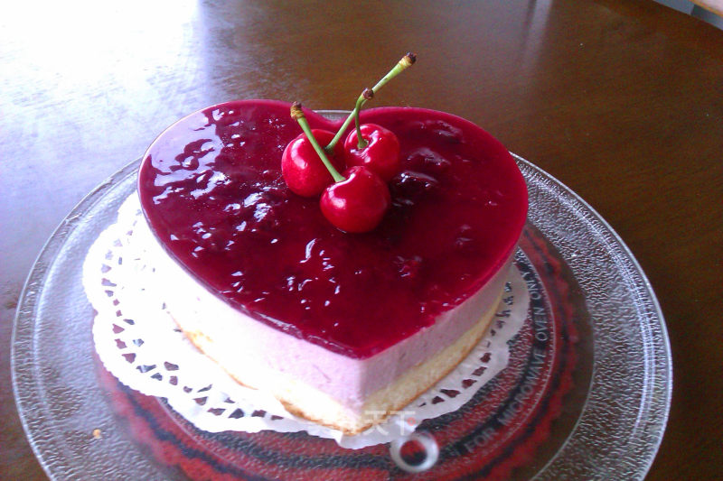 Cherry Mousse Cake