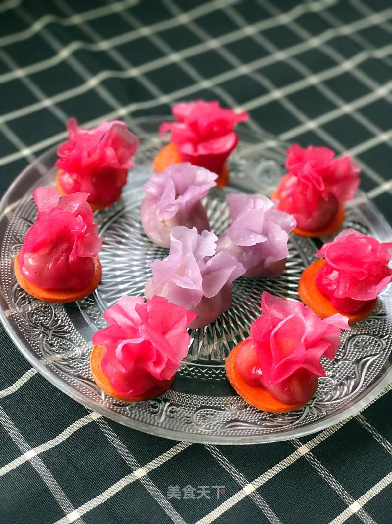 Two-color Crystal Shrimp Dumplings