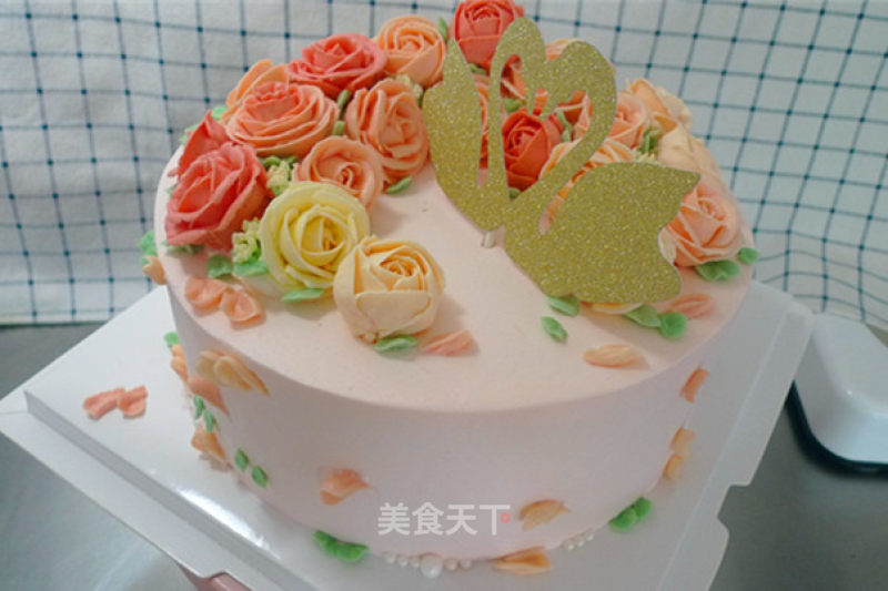 Korean Decorated Cake recipe