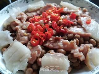 Laba Bean Steamed Pork recipe