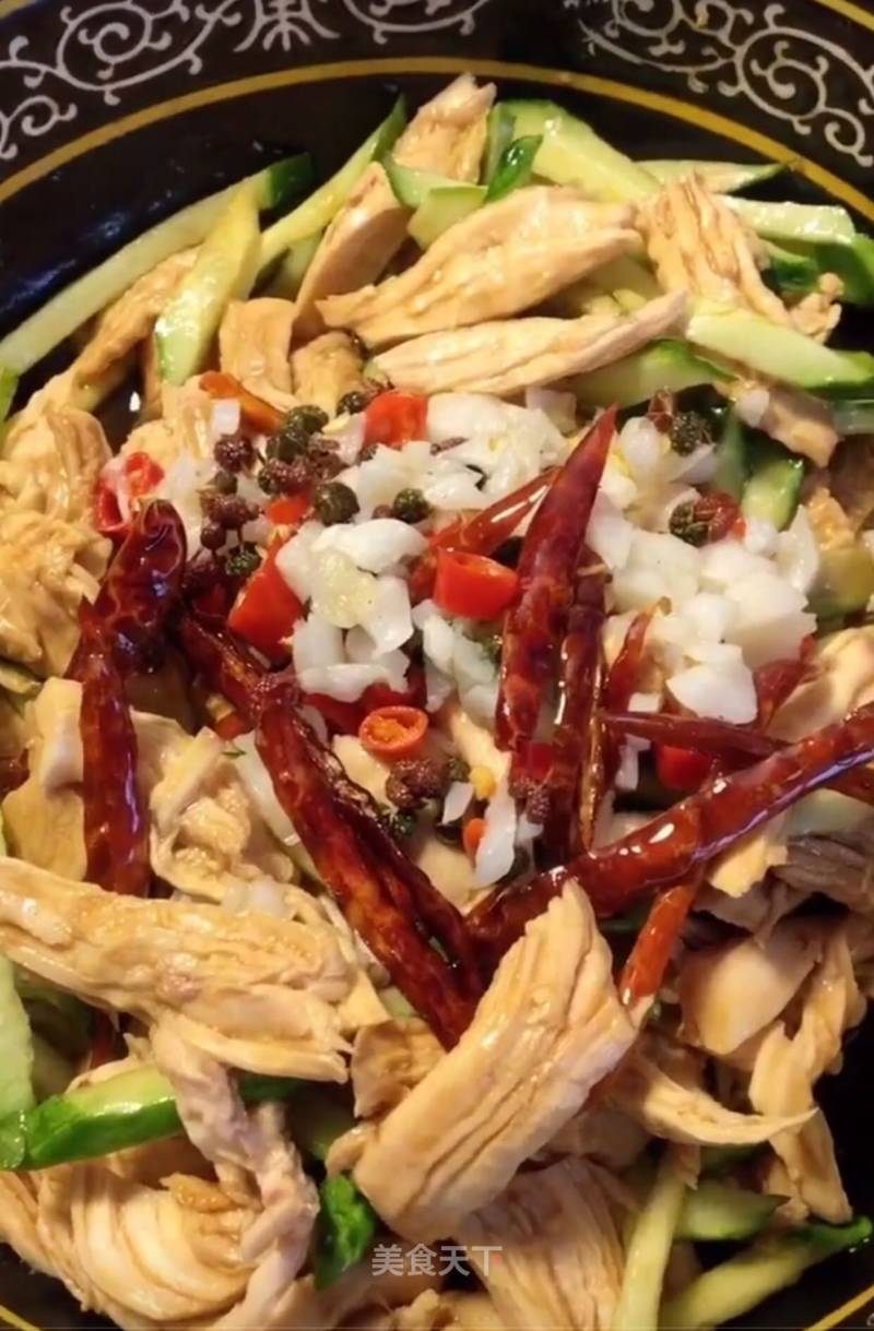 Salt and Pepper Chicken Shreds recipe