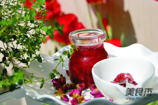 Rose Strawberry Jam recipe