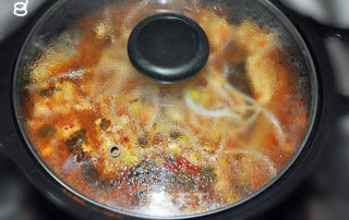 Korean Spicy Cabbage Mackerel Soup recipe