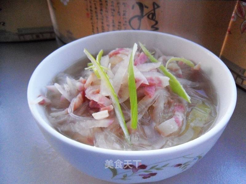 Bacon and Radish Soup recipe