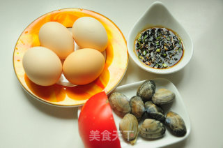 #新农健康婚纱#---tomato Clam Steamed Egg recipe