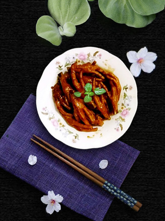 Marinated Chicken Feet & Quail Eggs recipe