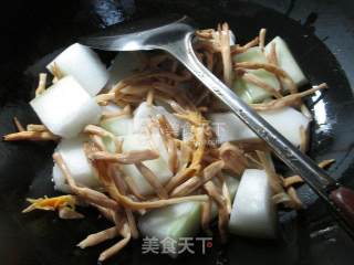 Daylily Roasted Winter Melon recipe