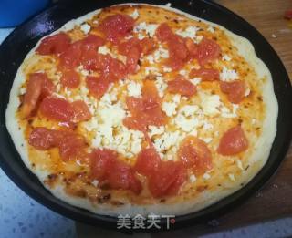 Crimped Ham Pizza recipe