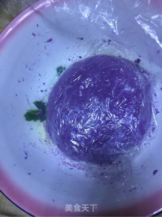 Purple Sweet Potato Sesame Cake recipe