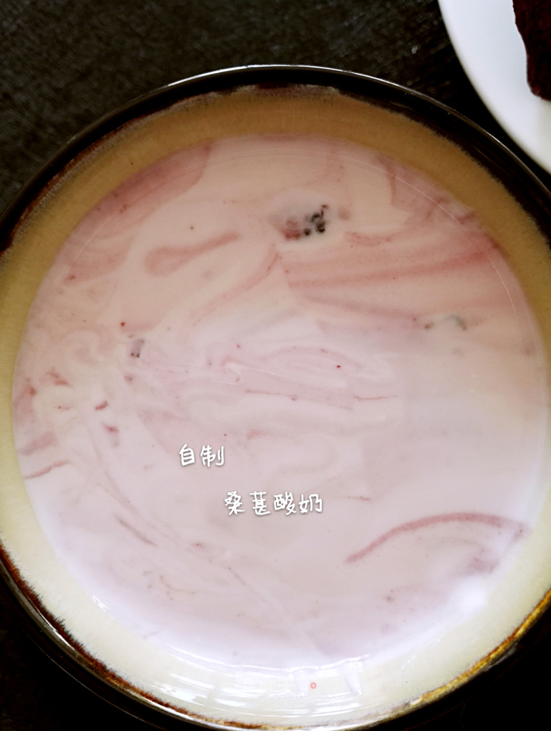 Homemade Mulberry Yogurt (oven Version) recipe