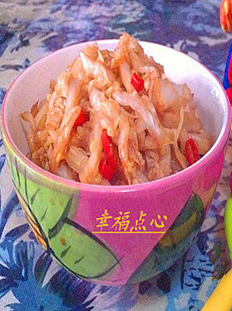 Hot and Sour Chinese Cabbage