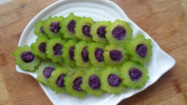 Purple Sweet Potato Bitter Gourd recipe