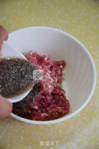 Wakame Shrimp Paste Minced Meat Cake recipe