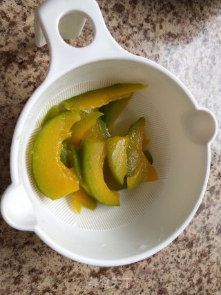 Baby Food Supplement-yam Meatball Pumpkin Soup recipe