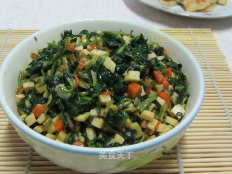 Seasonal Spring Dishes-mixed Malan Tou recipe