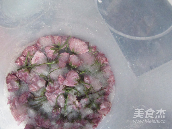 Salted Sakura recipe