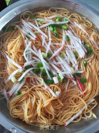 Elm Bark Noodle Big Cold Noodle recipe