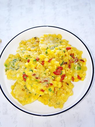 Tender Corn Omelette recipe