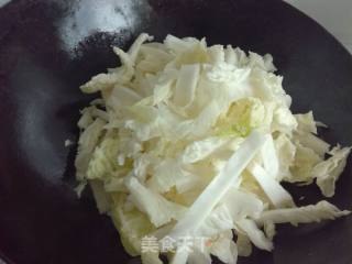 Chinese Cabbage Stewed Vermicelli and Frozen Tofu recipe