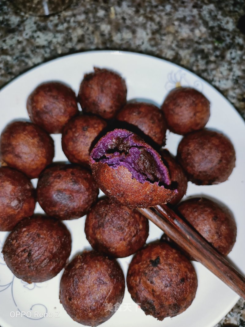 Purple Sweet Potato Ball recipe