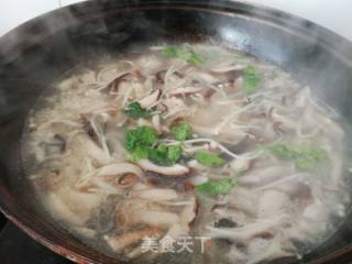 Mushroom Meatball Soup recipe