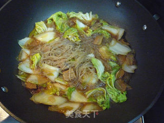 #trust之美#cabbage Stewed Vermicelli recipe