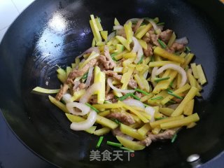 Stir-fried Beef with Pumpkin recipe