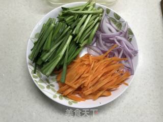 Stir-fried Niuhe recipe