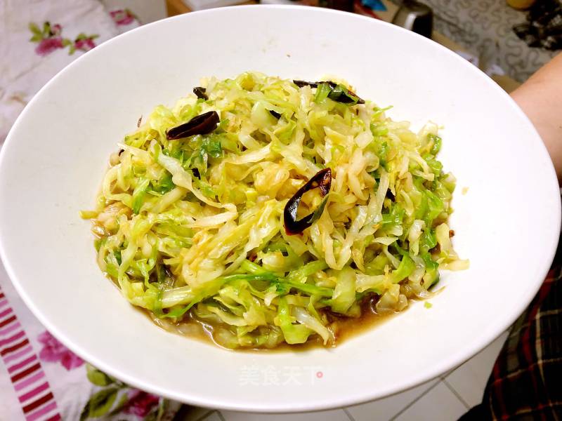 Spicy Stir-fried Beef Cabbage recipe
