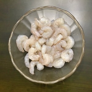 Crystal Clear Loofah Fried Shrimp recipe