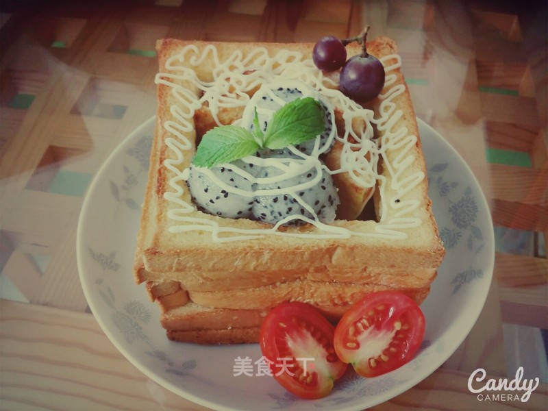 Honey Toast Tower recipe