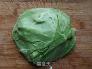 Pouring Cabbage Shreds recipe