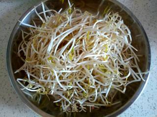 Poached Pork with Bean Sprouts and Vegetables recipe