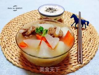 #萝卜# Ribs Stewed with Radish recipe