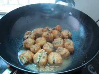 Home Cooking-stuffed Pork with Tofu in Oil recipe