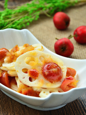 Hawthorn and Lotus Root Slices recipe