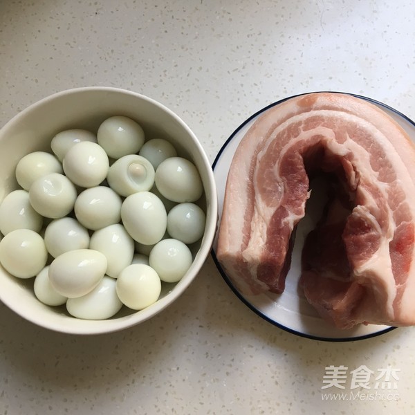 Roast Pork with Quail Eggs recipe