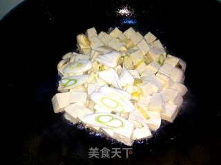 #快手素菜# Stir-fried Tofu with Small Cabbage recipe