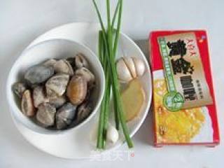 Mouthful of Rich Sauce-----clam with Curry Sauce recipe