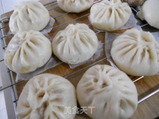 Cabbage Stem Fresh Pork Bun recipe