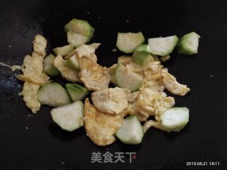 Loofah Egg Soup recipe